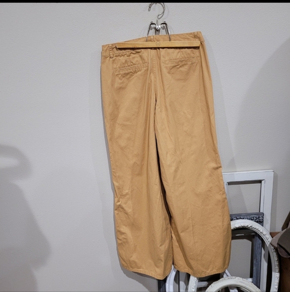 Urban Outfitters Laura Wide Leg Pleated Trouser Pants Women's SZ 6 Cotton casual - Picture 12 of 12